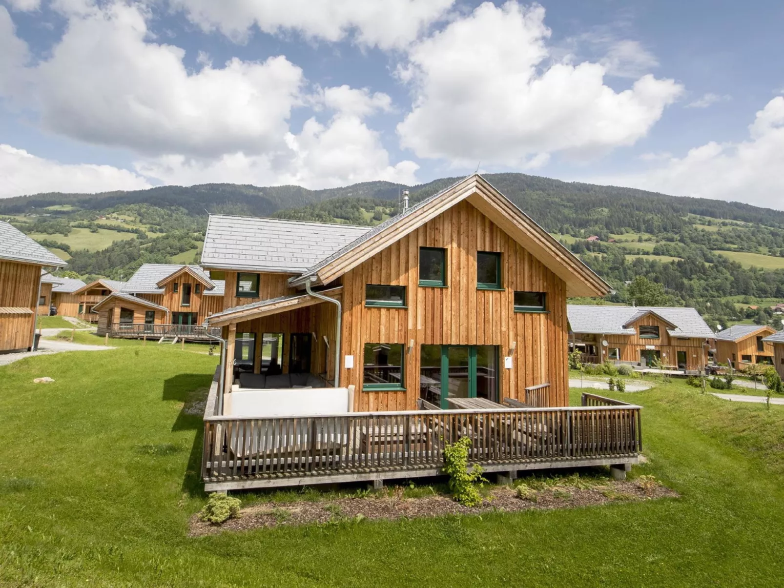 Chalet Panorama Superior für 12 P-Buiten