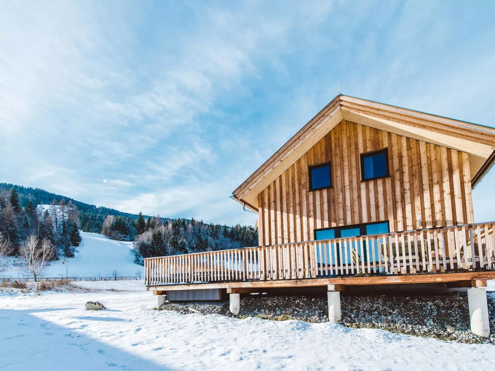 Chalet Panorama Superior für 12 P-Buiten