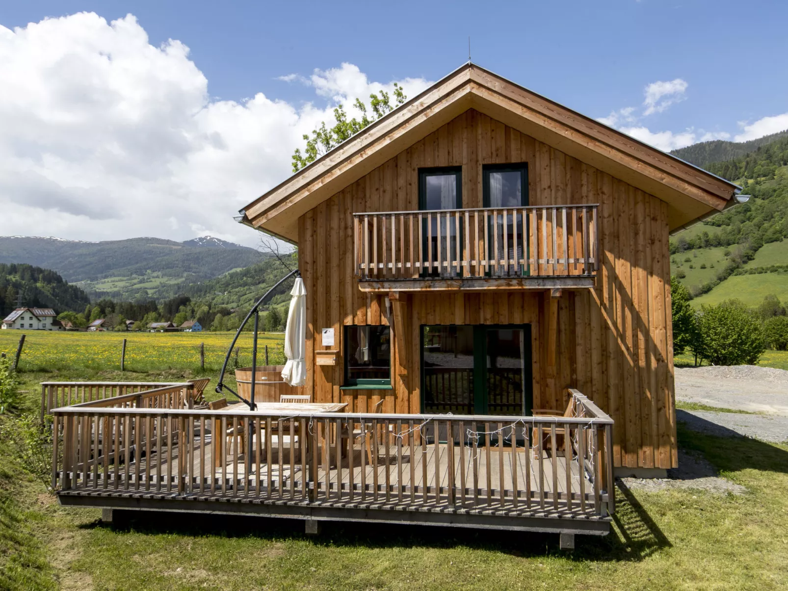 Chalet mit 2 Schlafzimmern & IR-Sauna