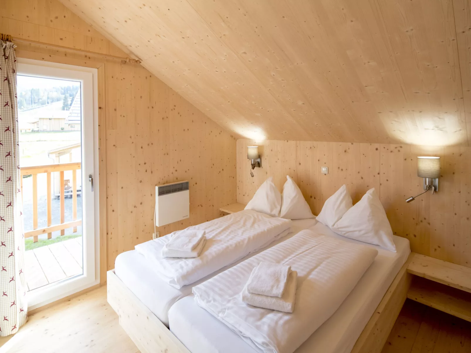 Chalet mit 2 Schlafzimmern & IR-Sauna-Binnen