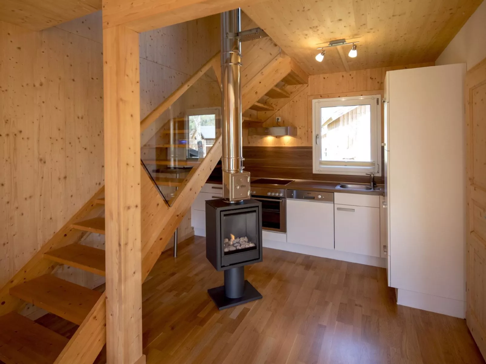 Chalet mit 2 Schlafzimmern & IR-Sauna-Binnen