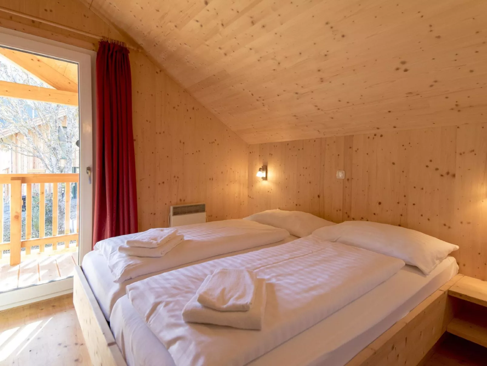 Chalet mit 2 Schlafzimmern & IR-Sauna-Binnen