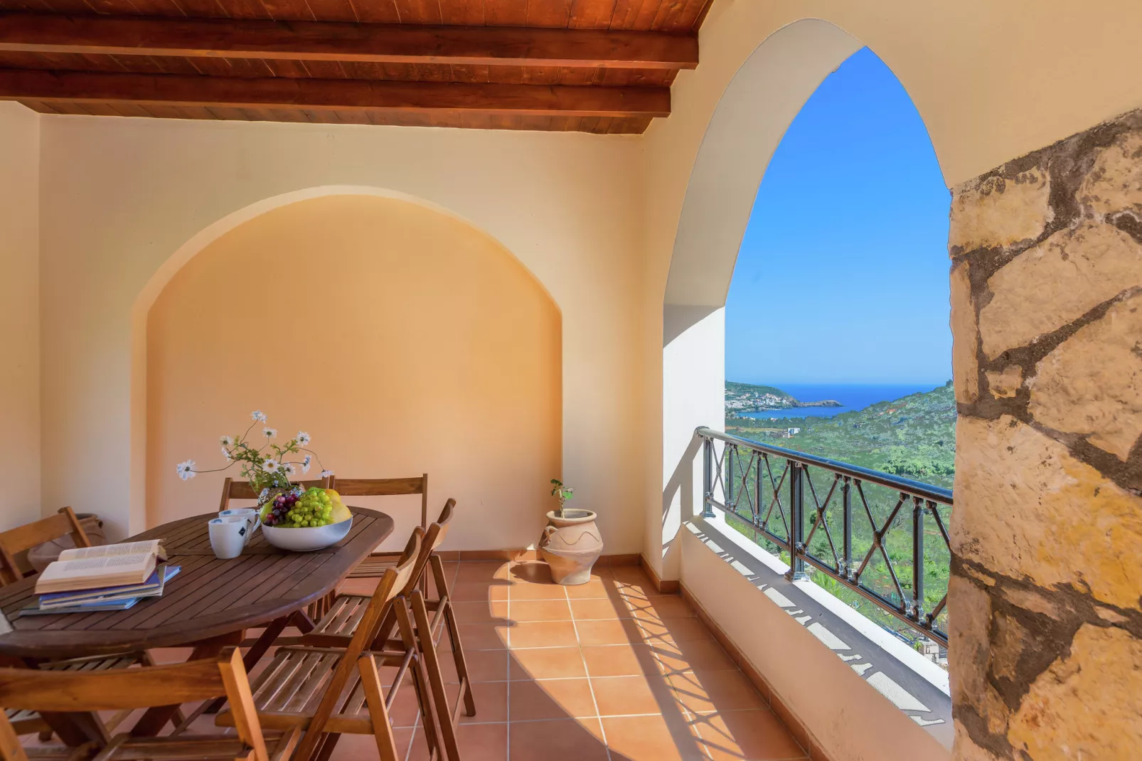 Villa Seascape-Terrasbalkon
