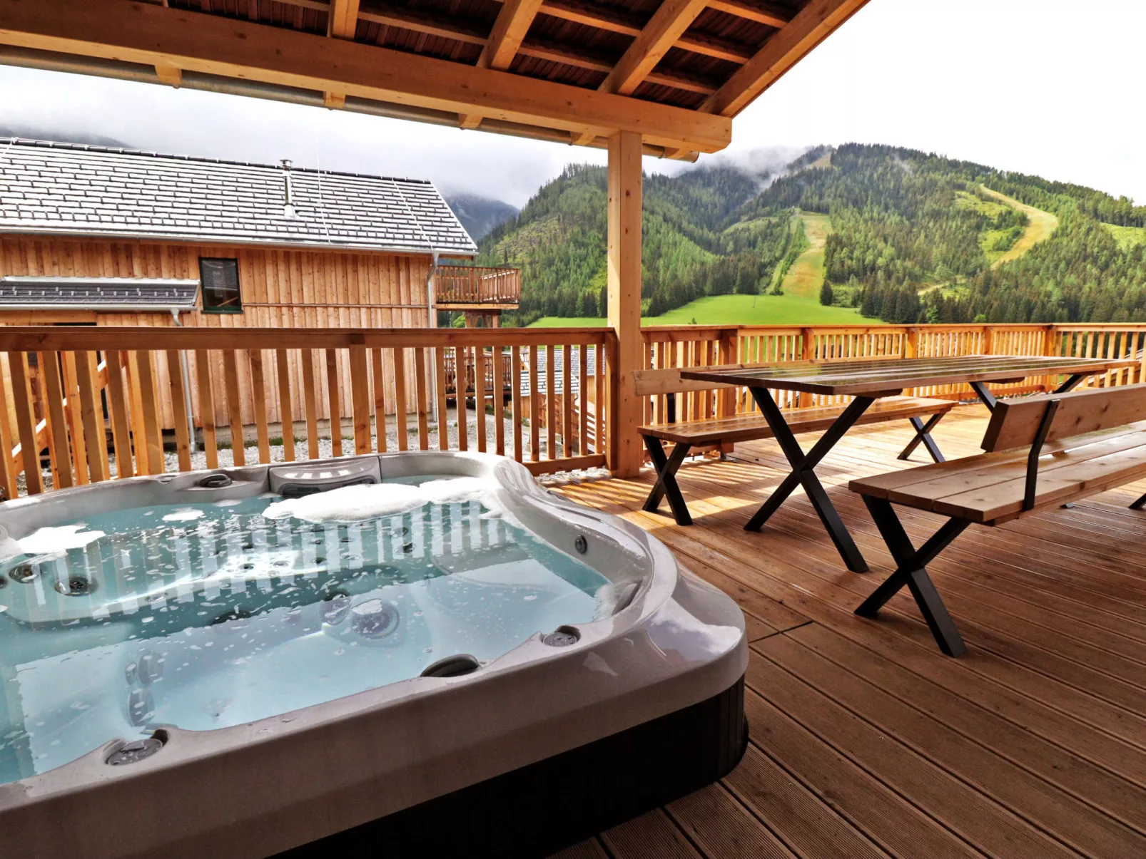 Premium #62 mit Sauna&Sprudelbad-Buiten