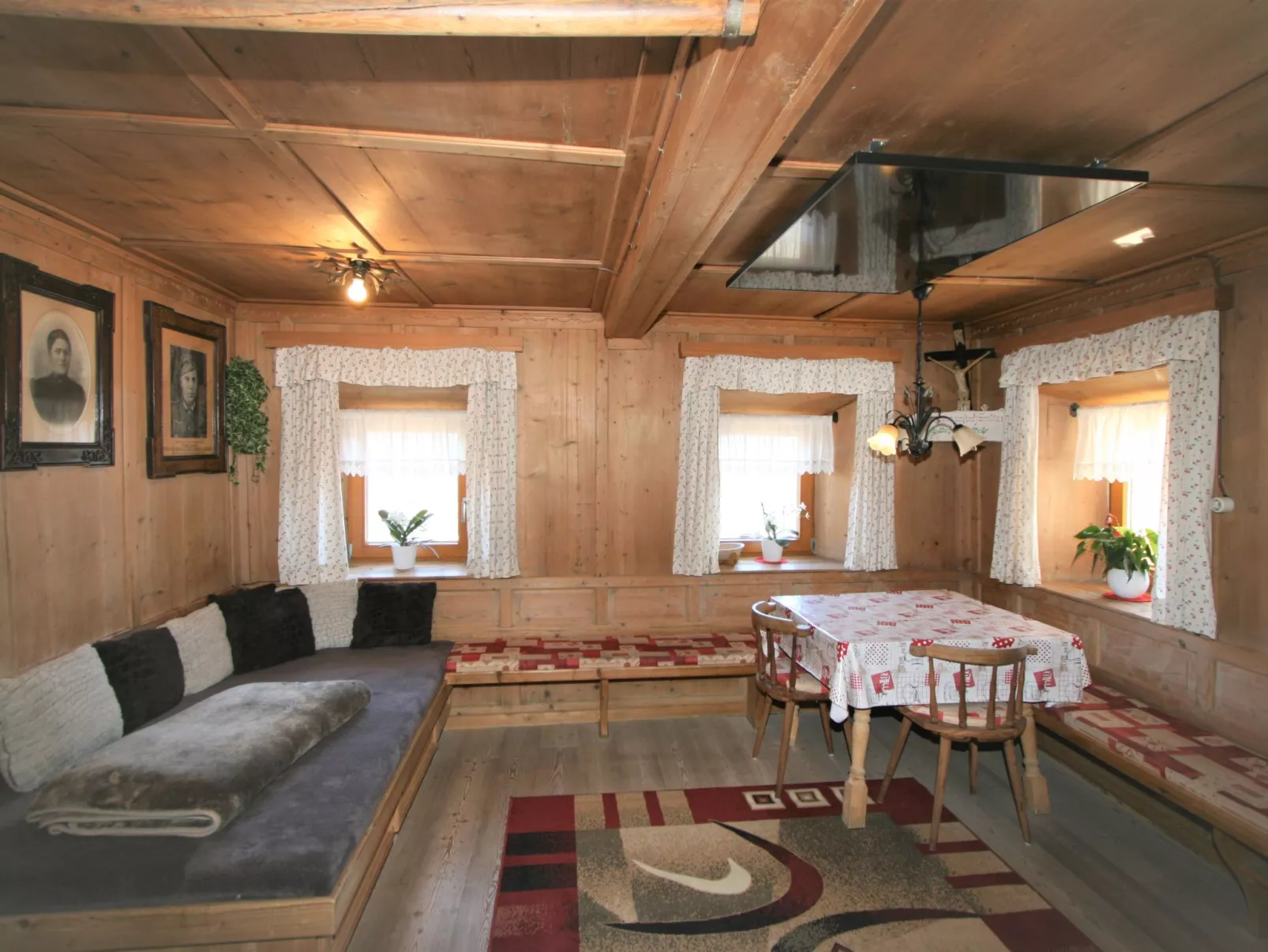inside