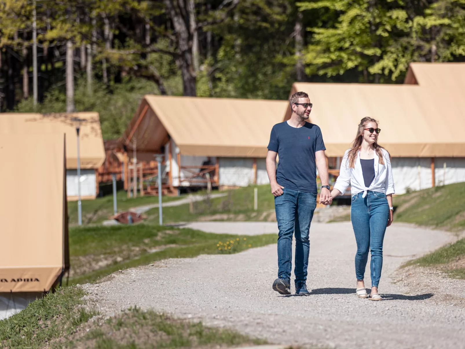 Luxuszelt Safari für 4 Personen-Buiten