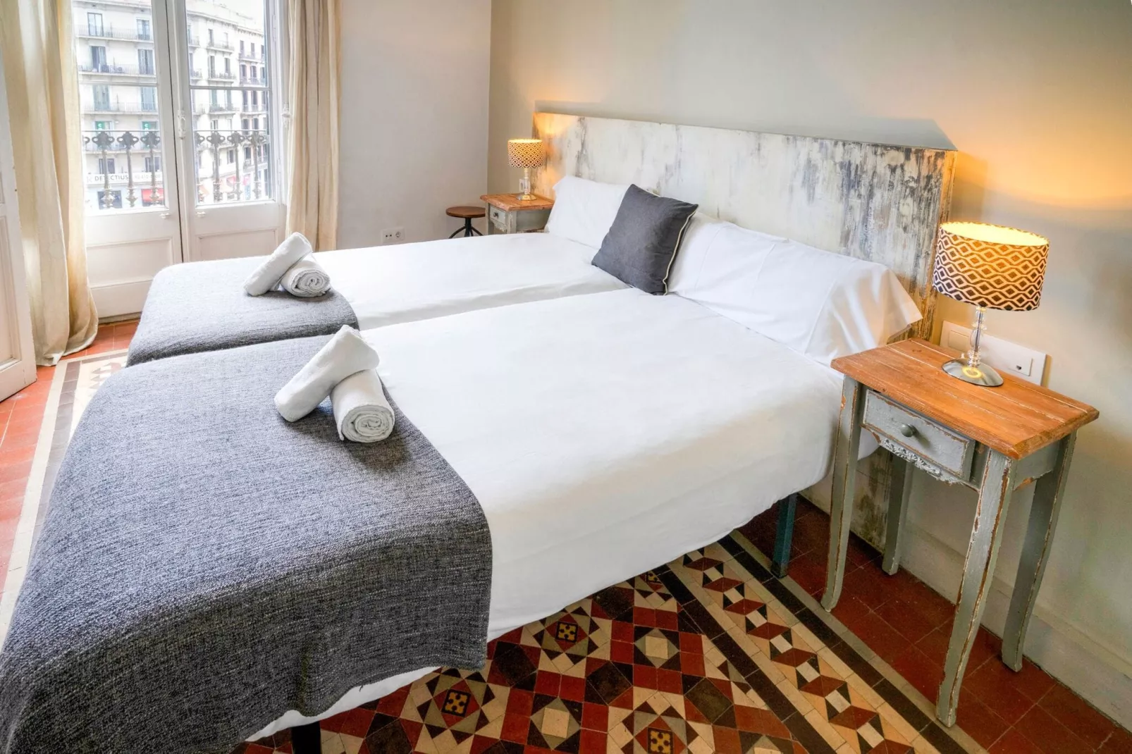 Ramblas Luxury Apartment-Slaapkamer