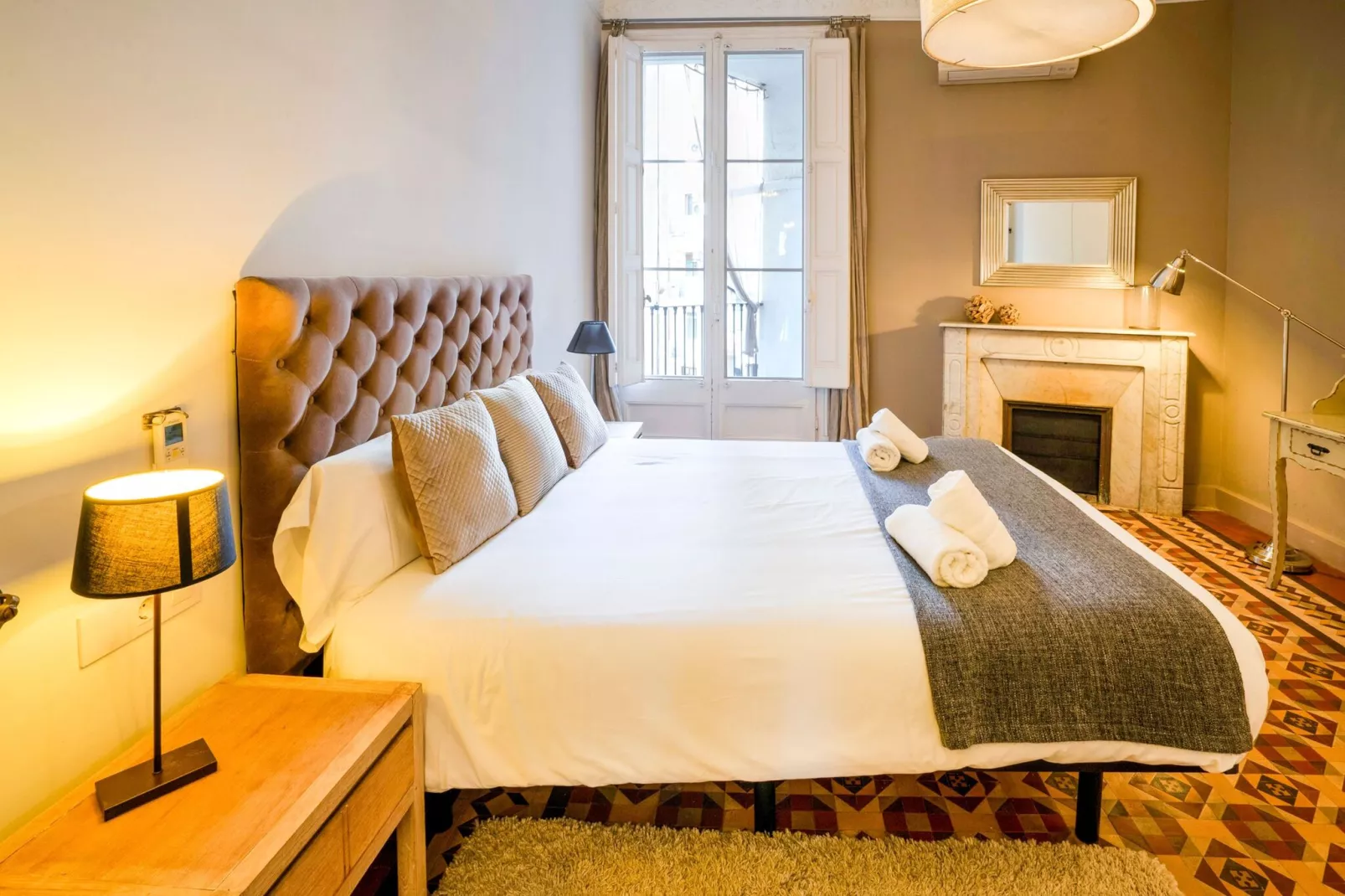 Ramblas Luxury Apartment-Slaapkamer