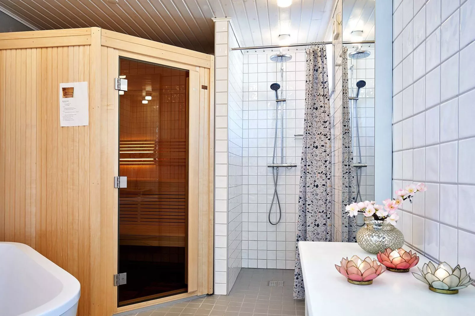 4 persoons vakantie huis in Aakirkeby-Sauna