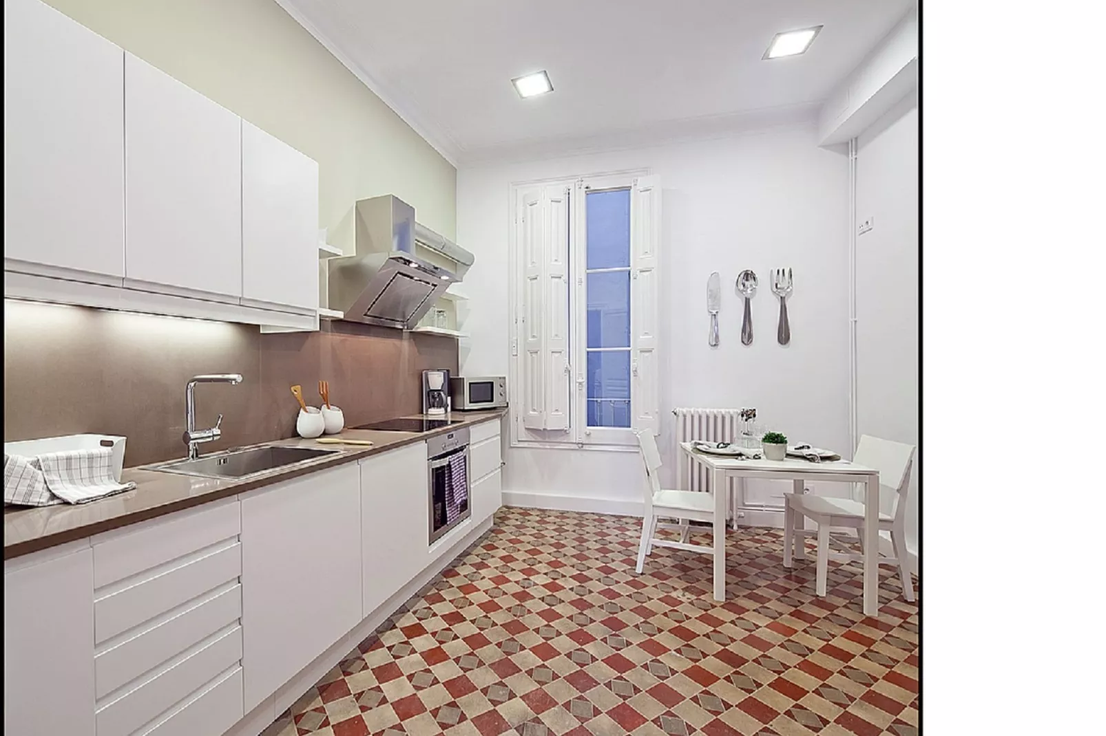 Ramblas Luxury Apartment-Keuken