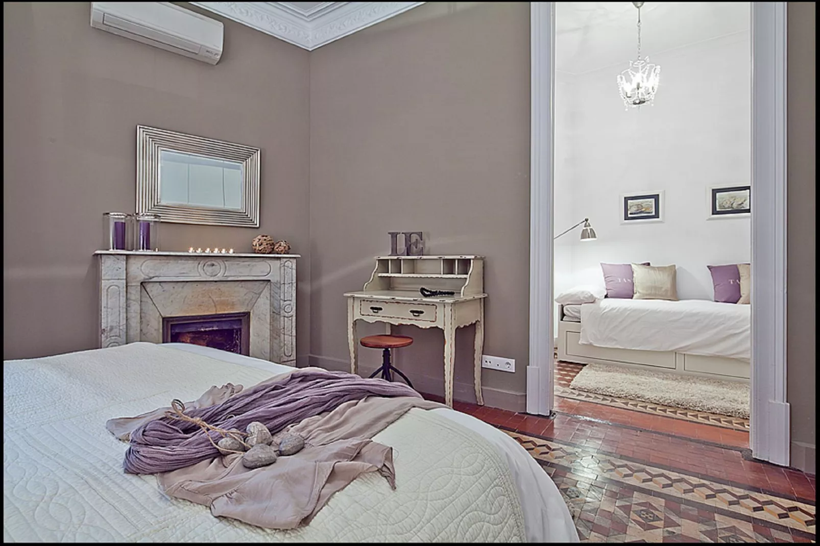 Ramblas Luxury Apartment-Slaapkamer