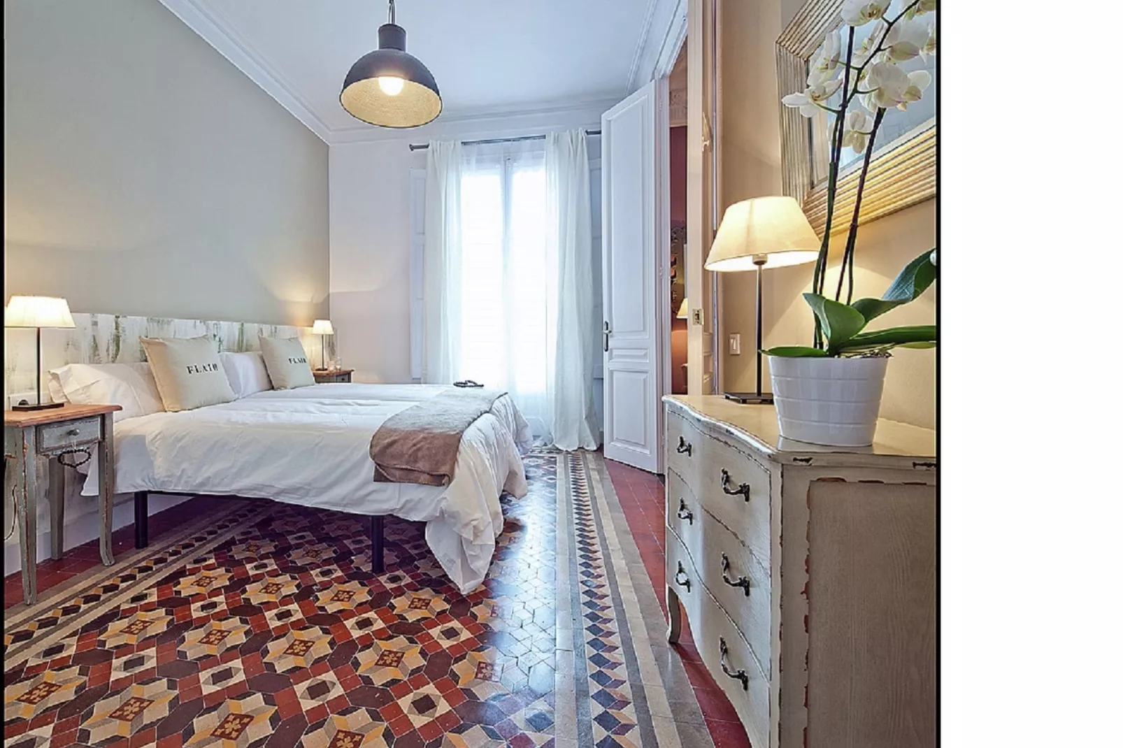 Ramblas Luxury Apartment-Slaapkamer