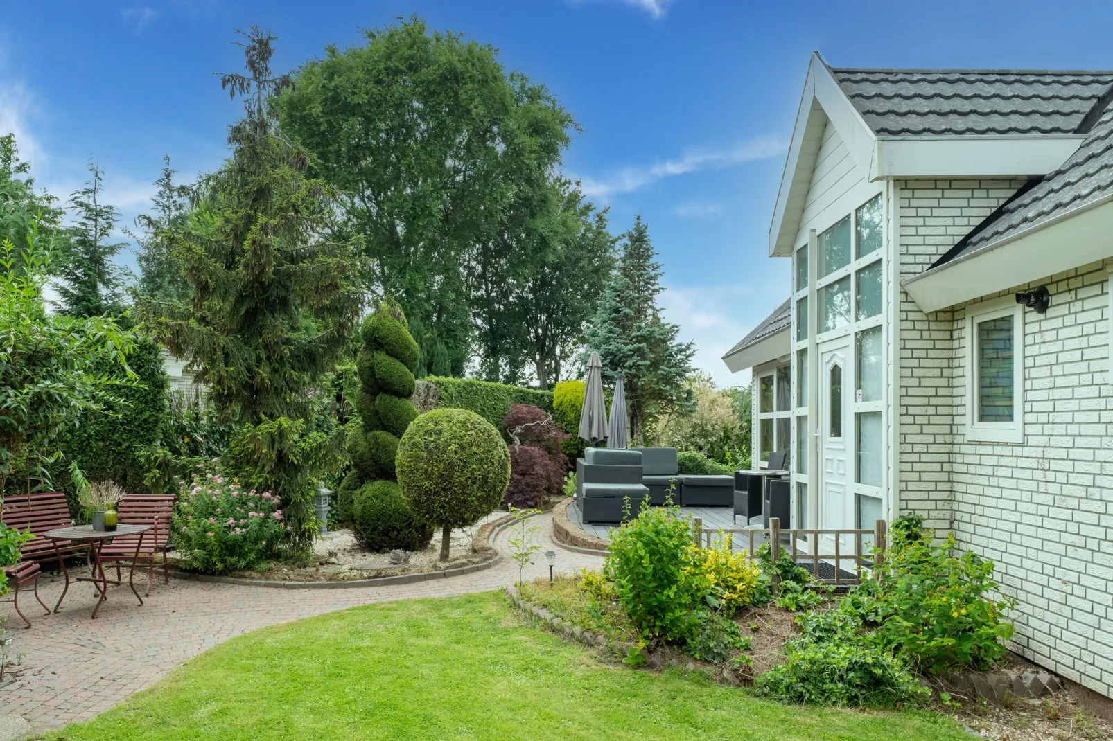 Villa Oosterhout-Tuinen zomer