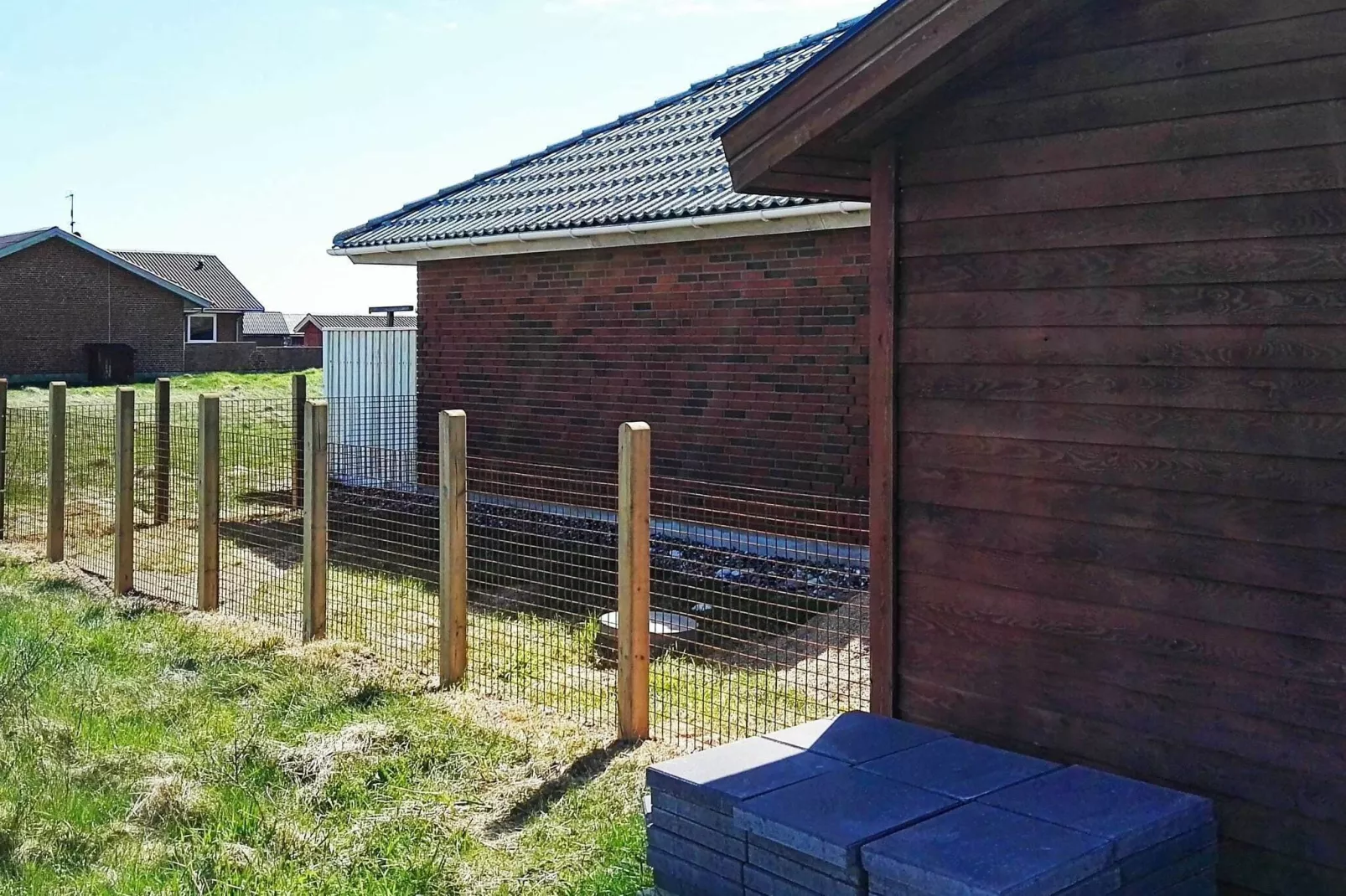 Rustig vakantiehuis in Harboøre met een sauna-Buitenlucht