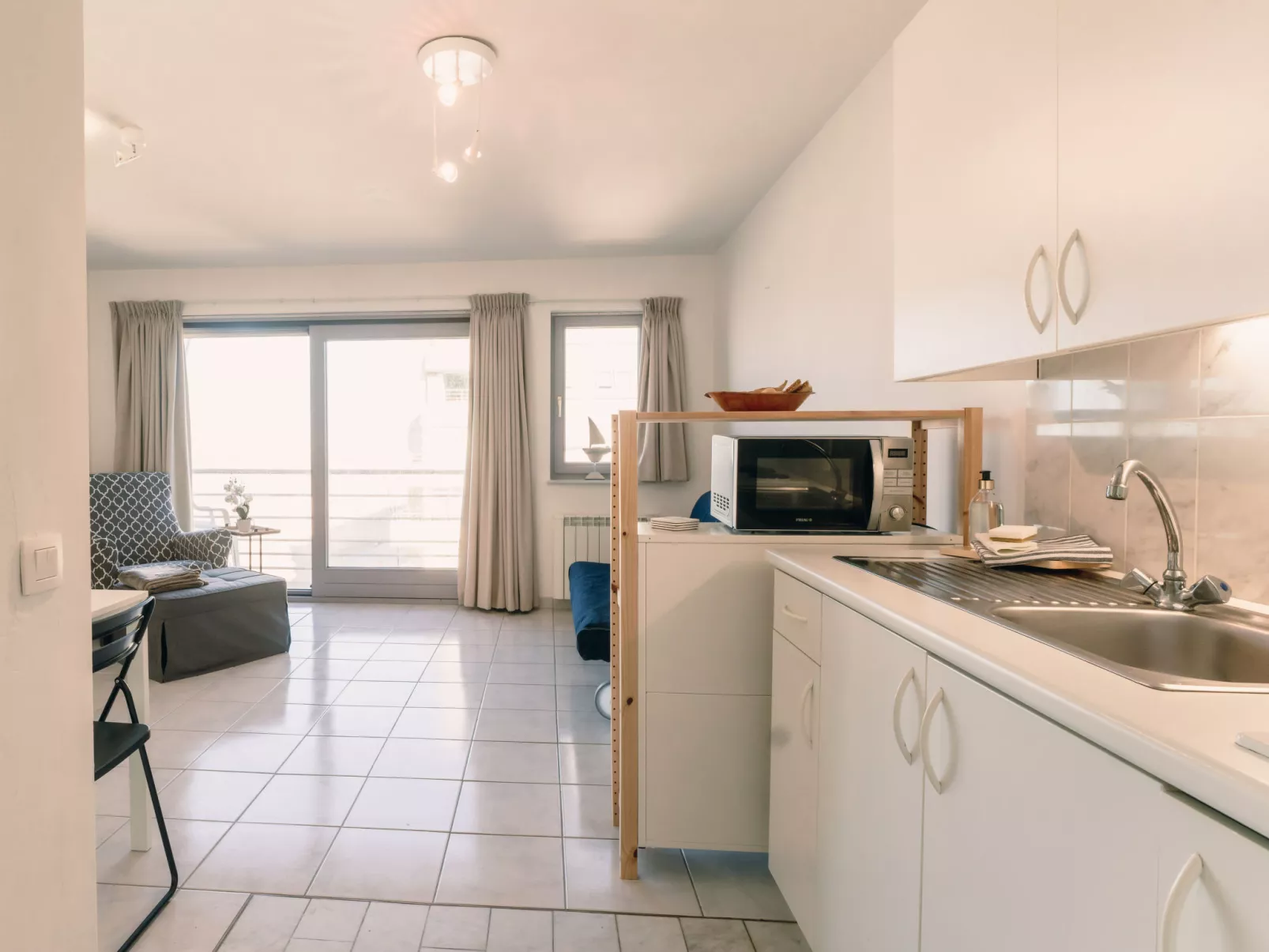 Ocean Dream with seaview-Binnen