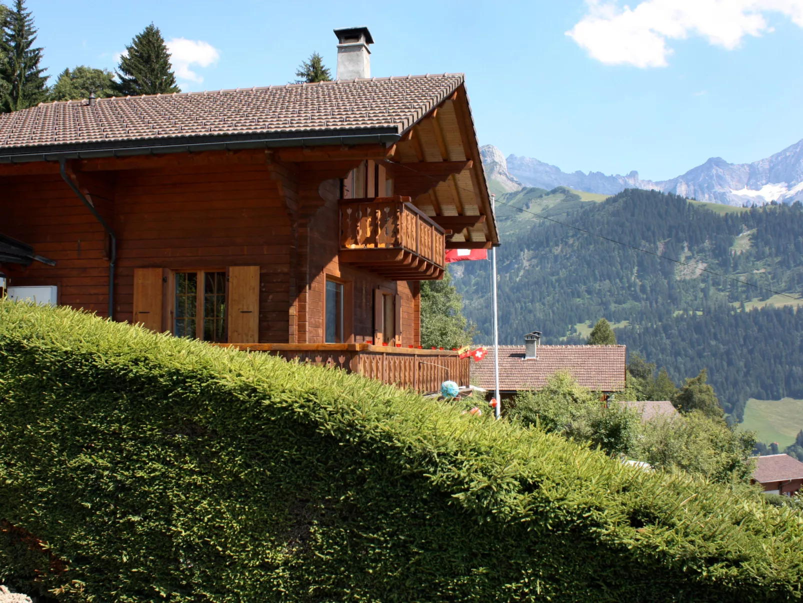 Chalet Zan-Fleuron-Buiten