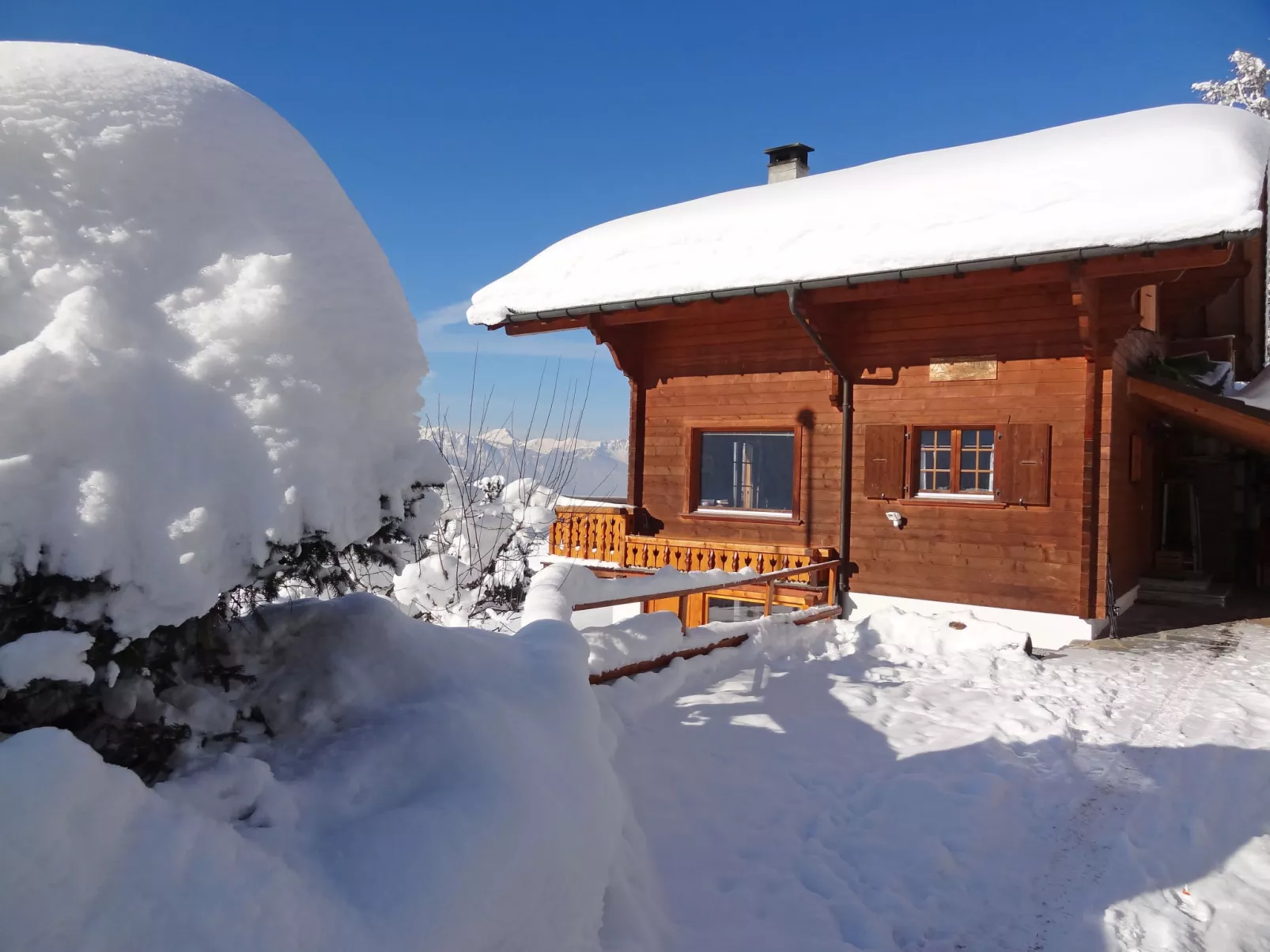 Chalet Zan-Fleuron-Buiten