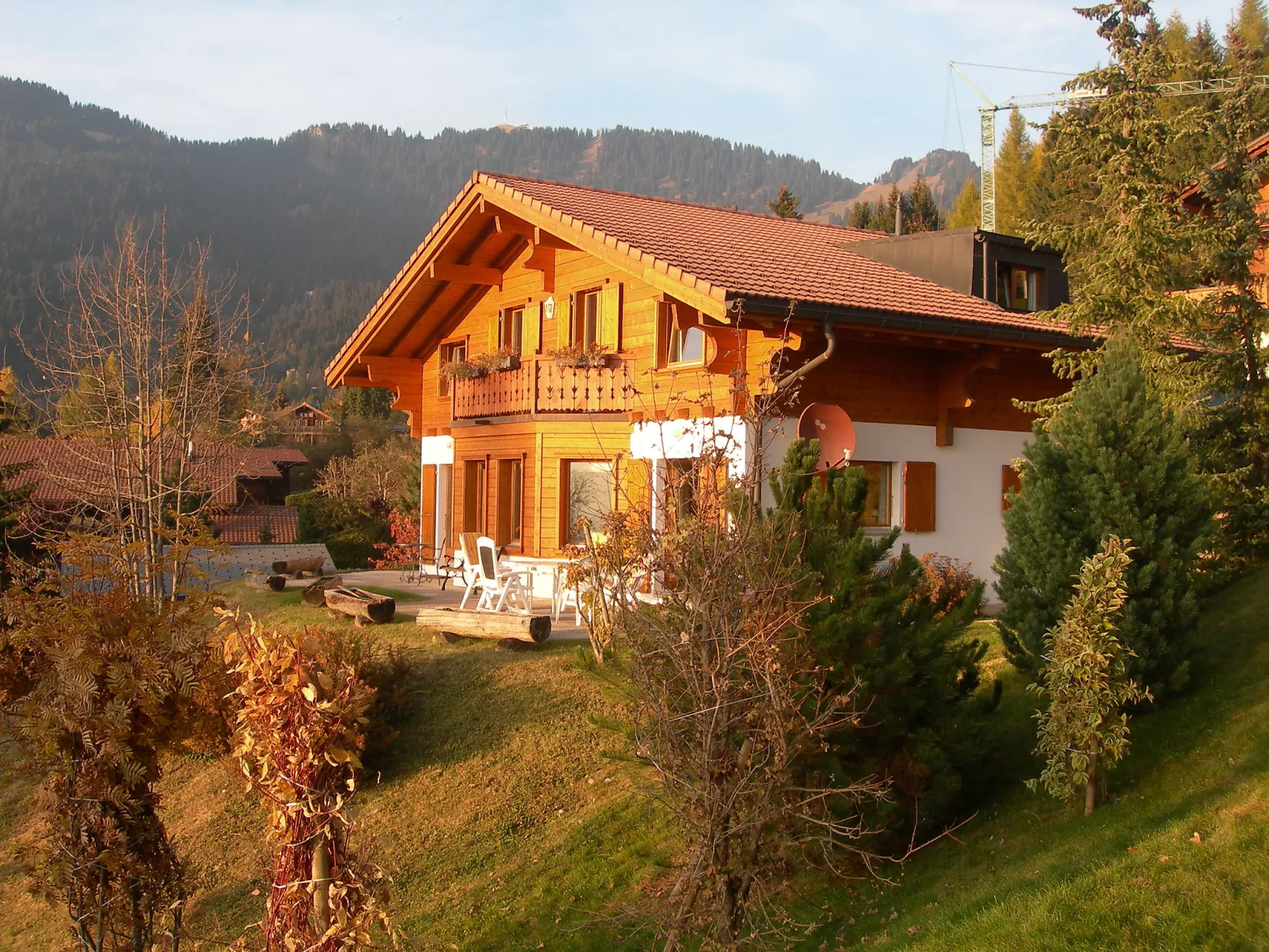 Chalet Petit Pont-Buiten