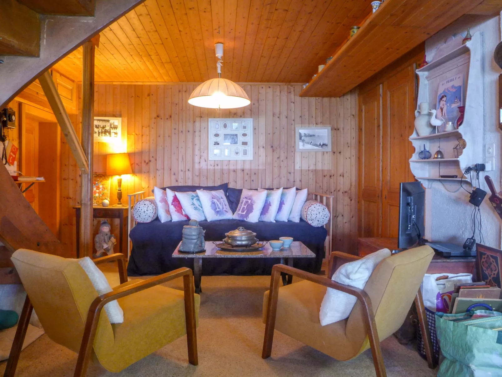 Le Cabanon-Binnen