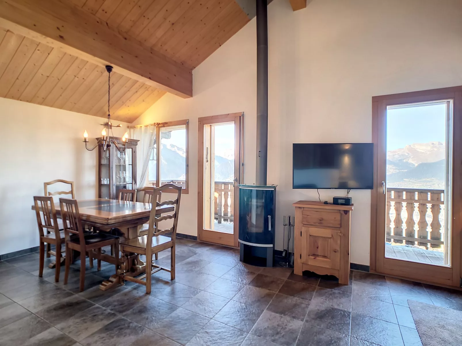 Chalet le Dahu-Binnen