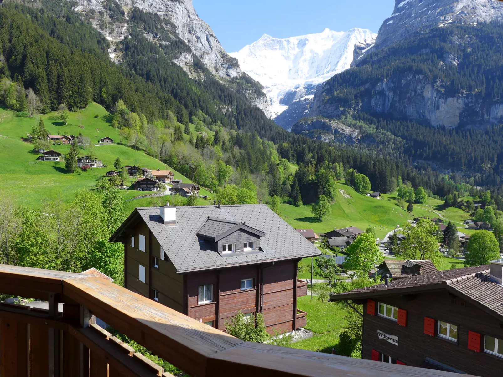 Chalet Pfingsteggblick-Buiten