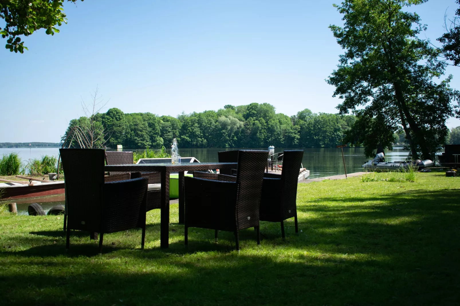 Ferienhaus am See-Gebieden zomer 1km