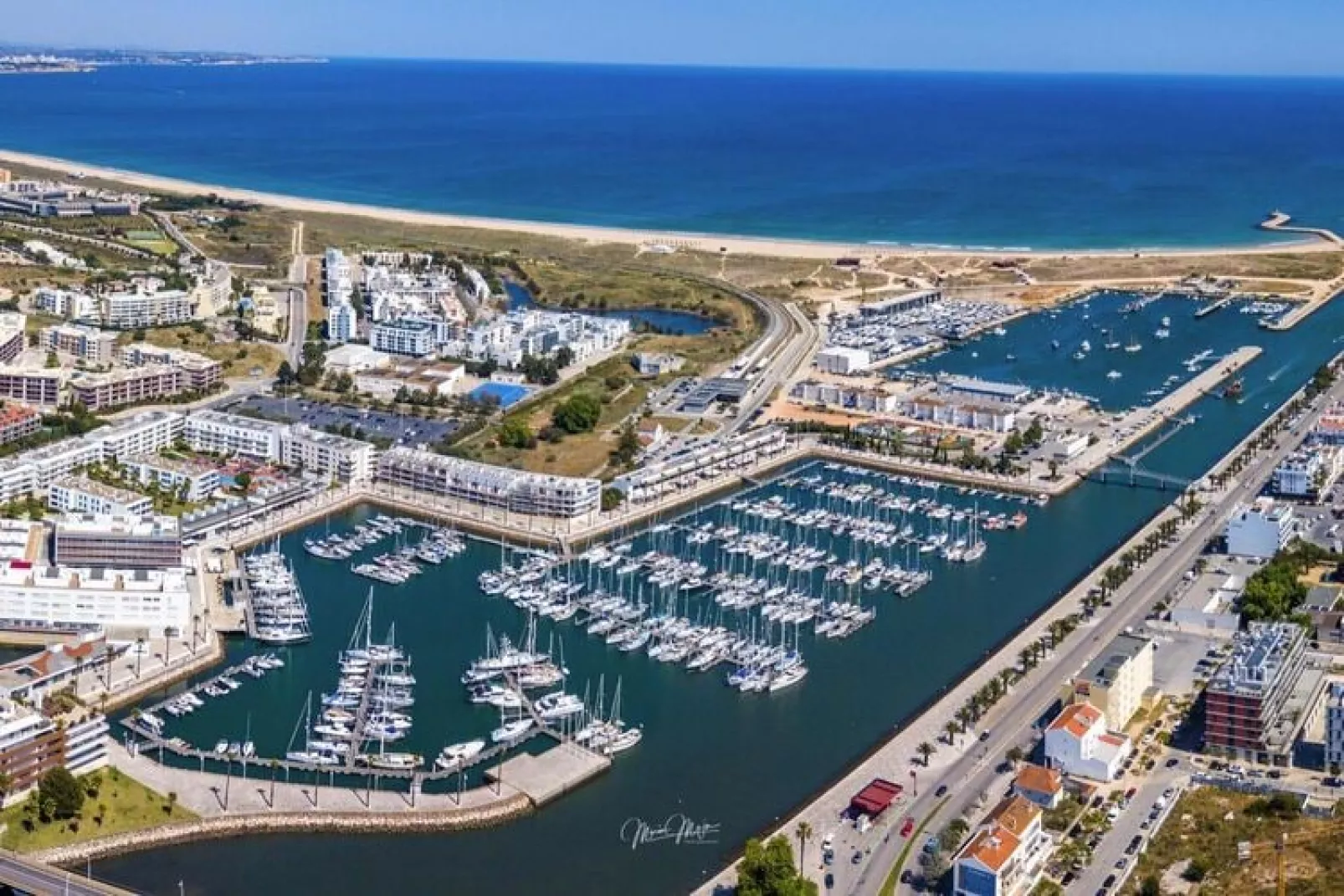 Studio met uitzicht op de jachthaven of het zwembad - Marina Club II, Lagos-Uitzicht