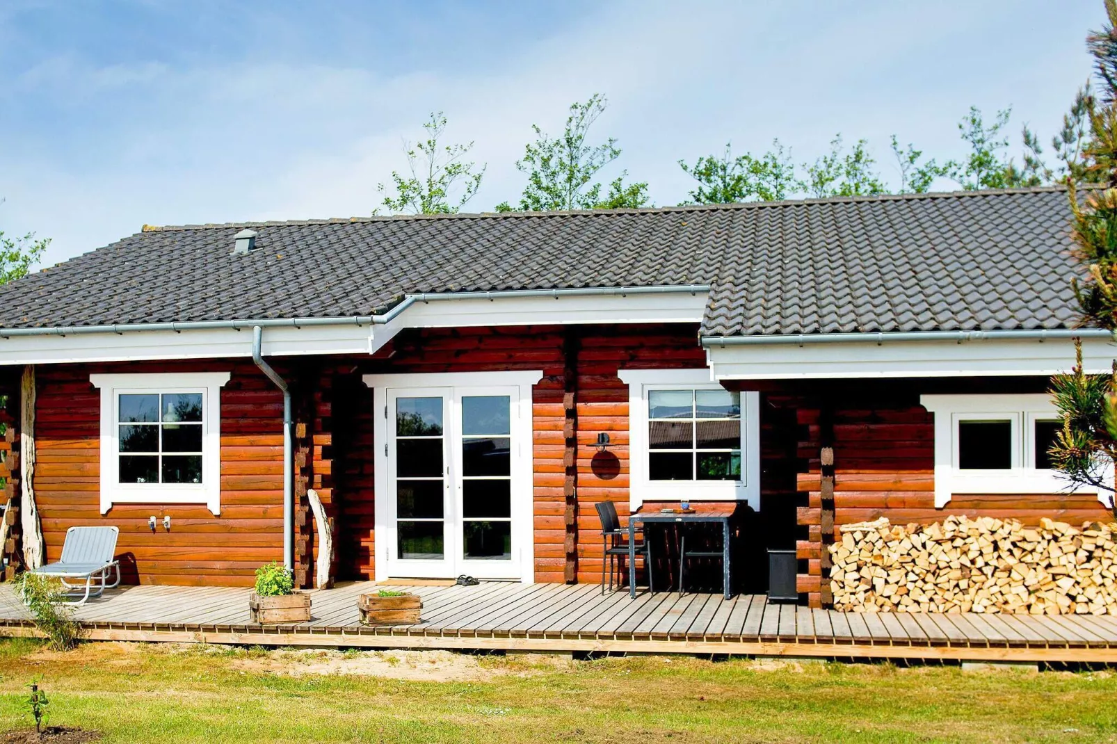 8 persoons vakantie huis in Hemmet-Buitenlucht