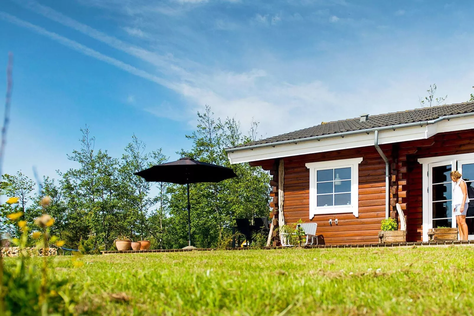 8 persoons vakantie huis in Hemmet-Buitenlucht