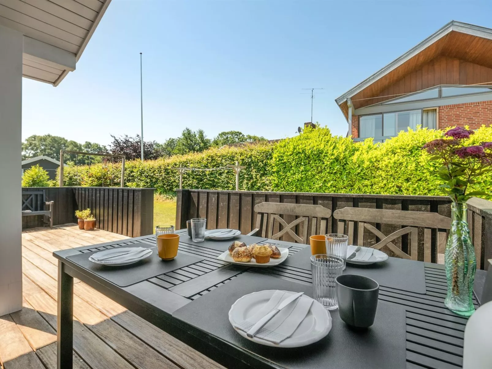 "Fridtjof" - 100m from the sea-Buiten