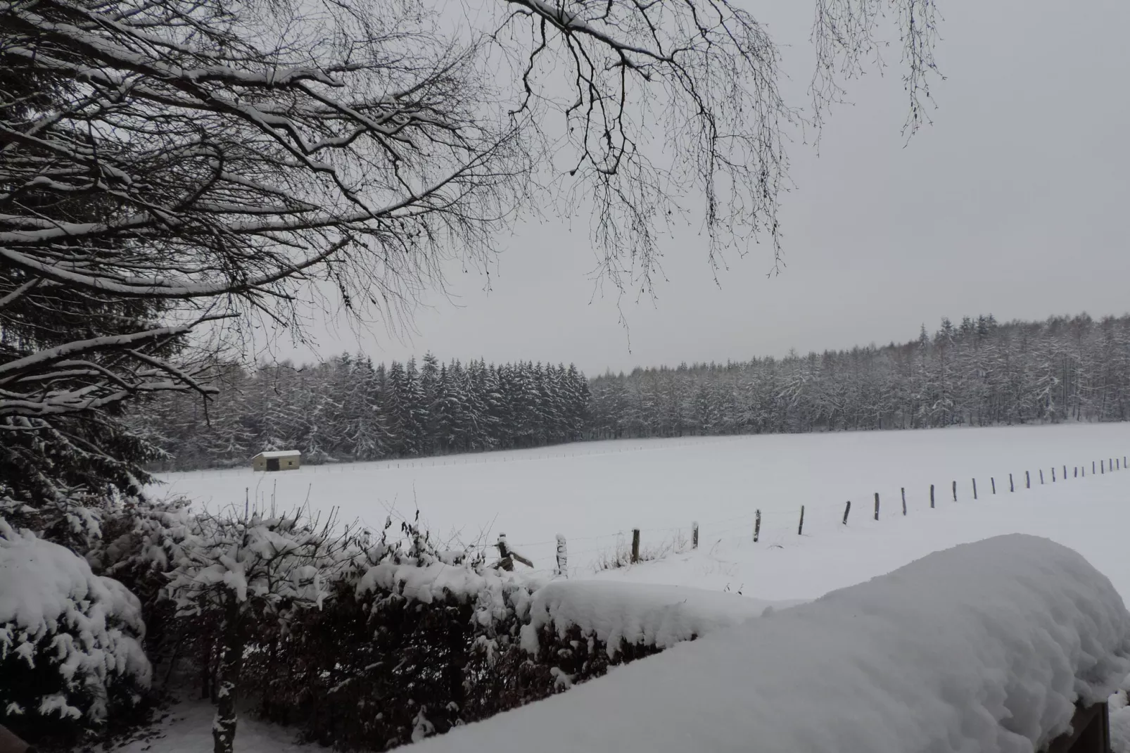 Au Hotleu maison reuter-Gebied winter 1km