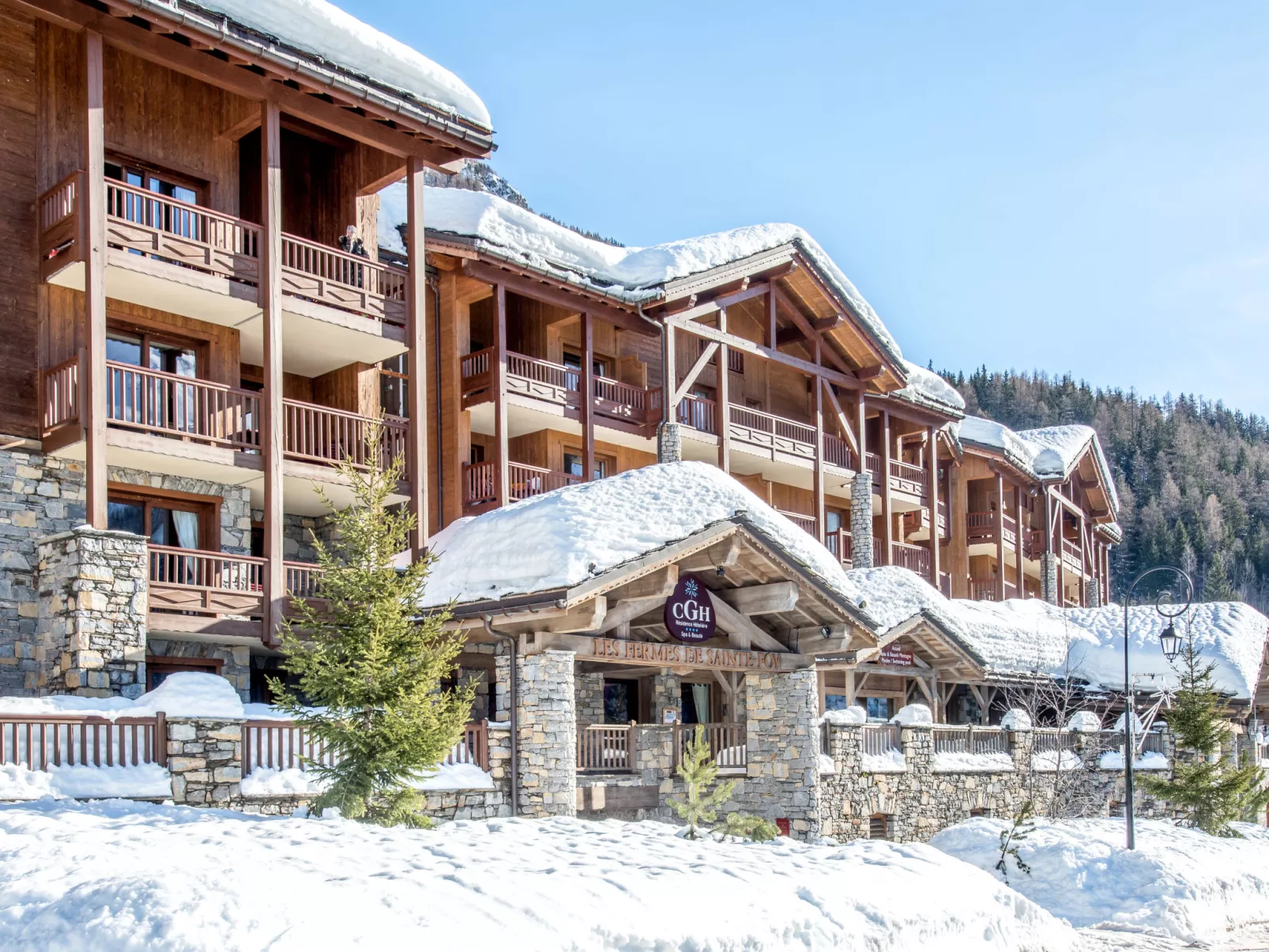 CGH Rés&Spa Les Fermes de Ste Foy-Buiten