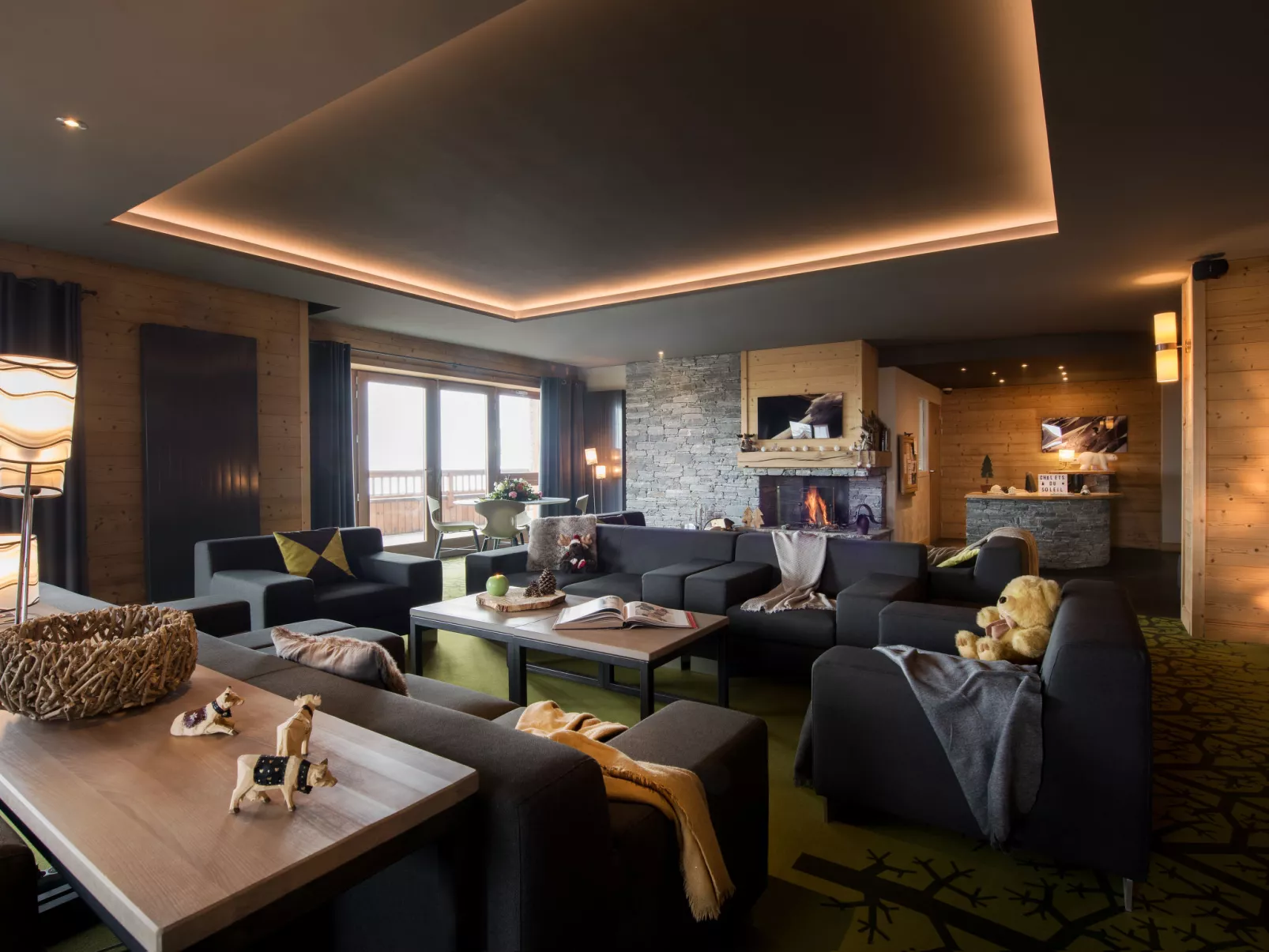 CGH Rés&Spa Chalets du Soleil (C)-Binnen