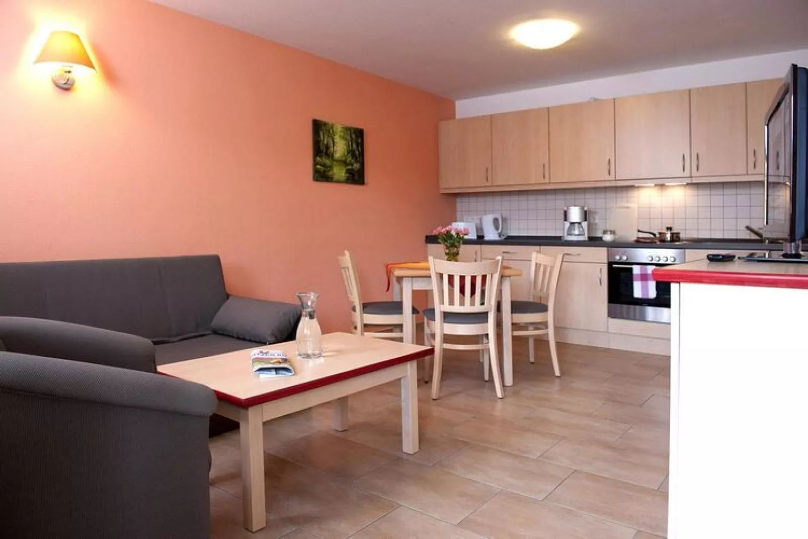 Typ Deluxe 80 qm-Typ Deluxe, 80 qm-Woonkamer