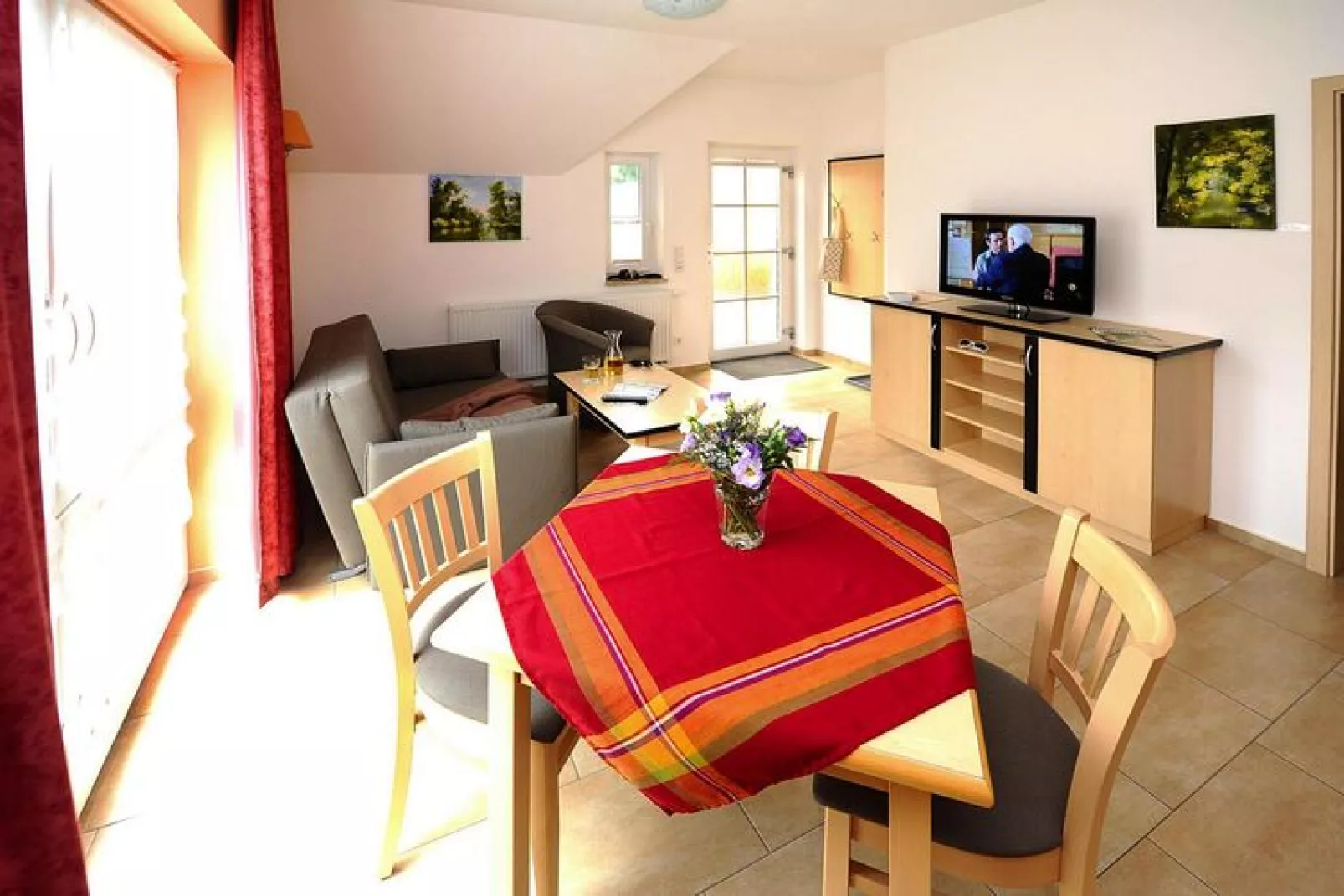 Typ Deluxe 80 qm-Typ Deluxe, 80 qm-Woonkamer