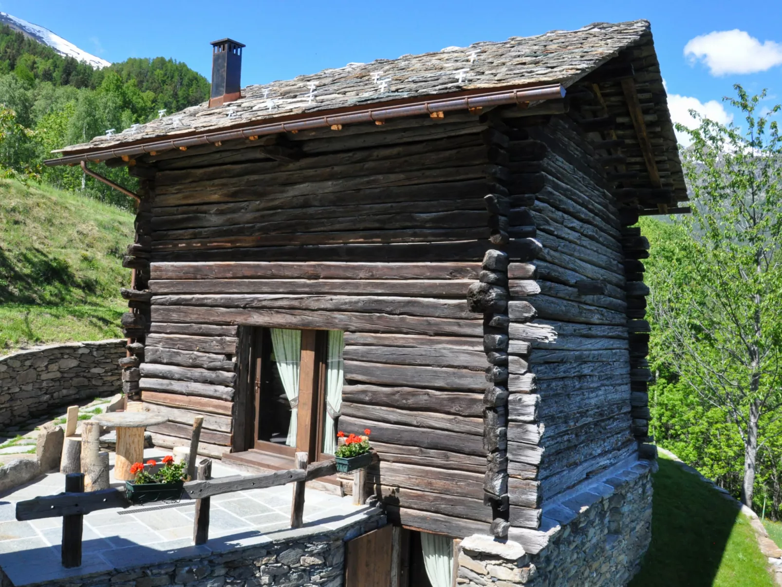 Chalet les Combes-Buiten