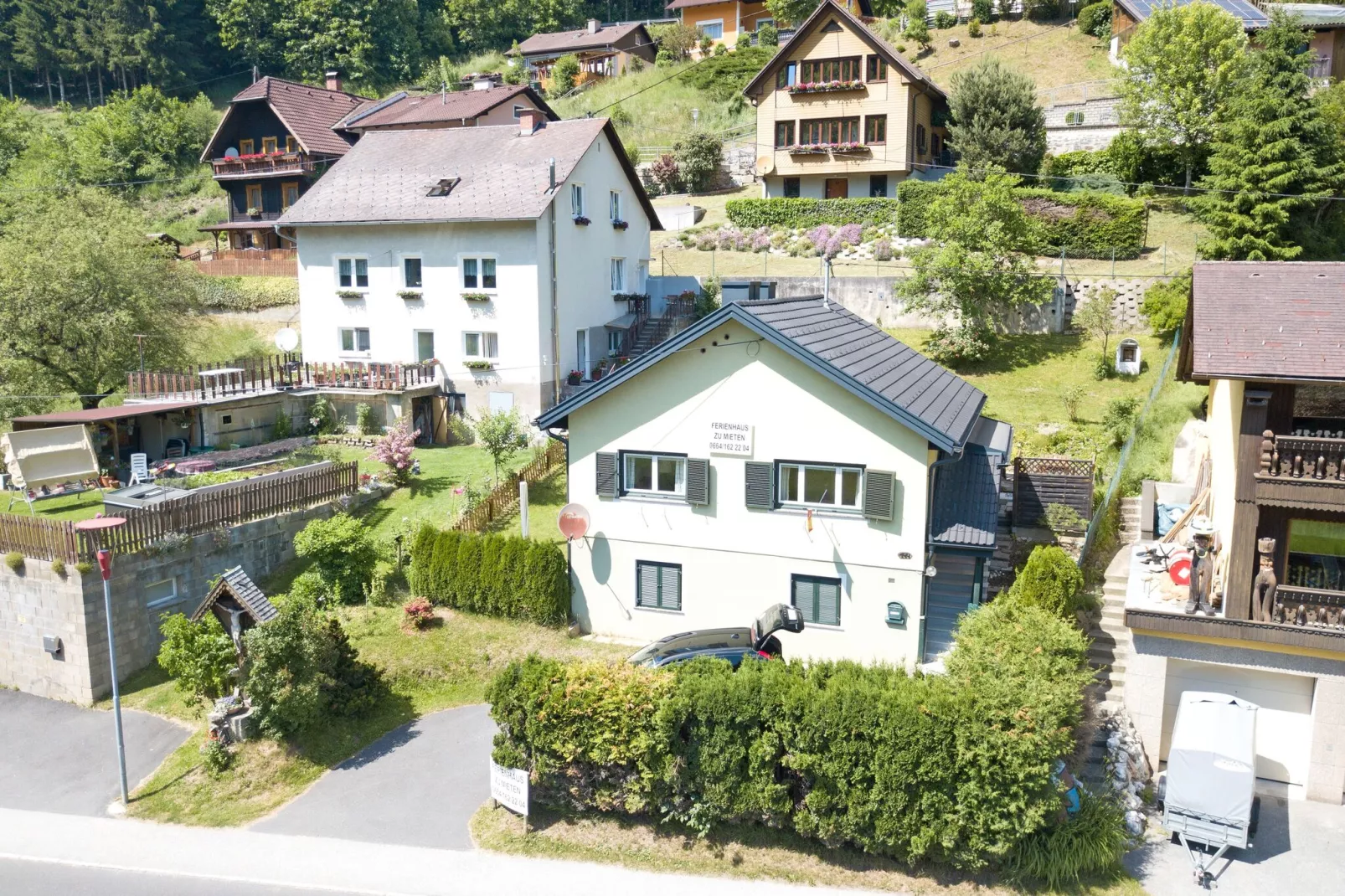Haus Stadtflucht in Waldbach / Joglland-Buitenkant zomer