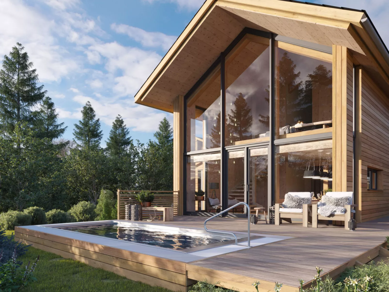 #1a mit Sauna & Pool-Buiten