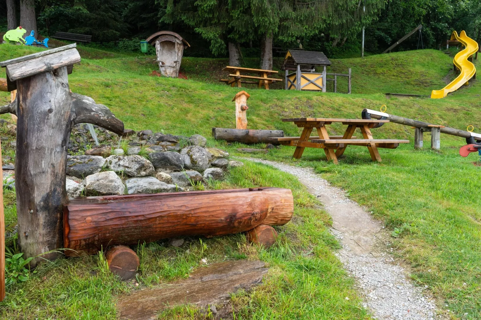 Ferienwohnung Talblick - Dornauer-Parkfaciliteiten