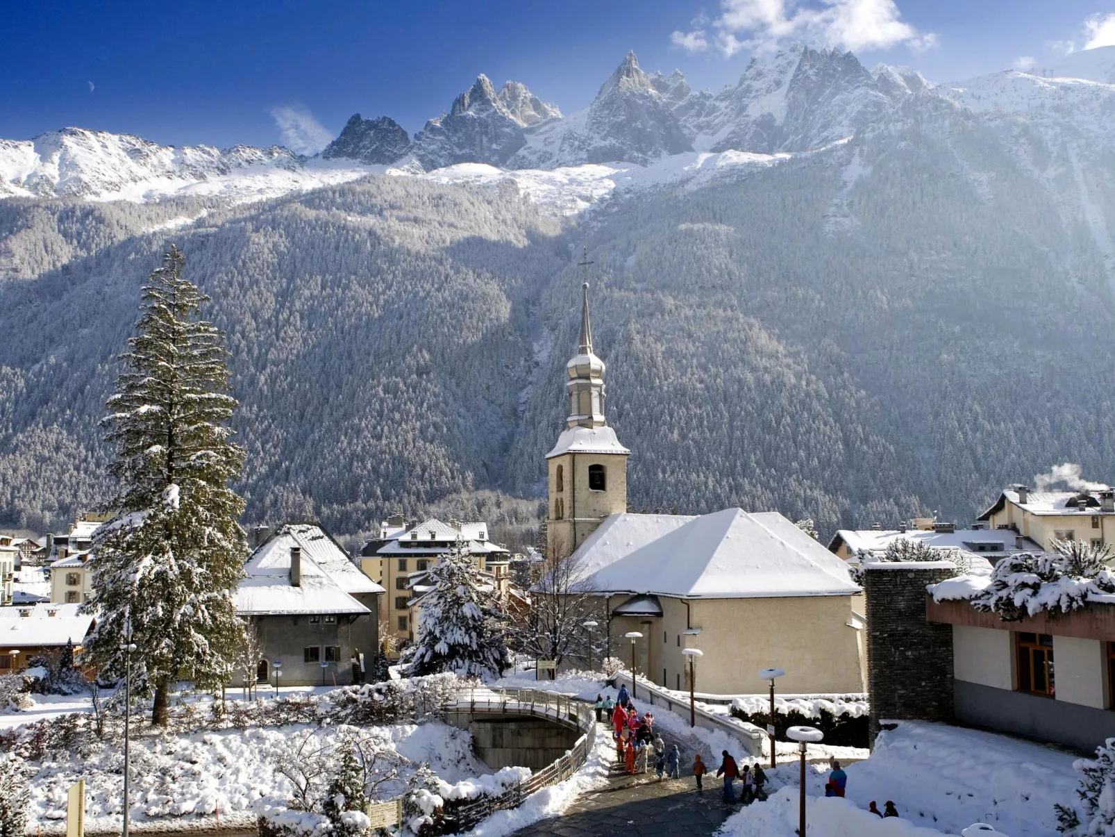 L'Aiguille du Midi-Omgeving