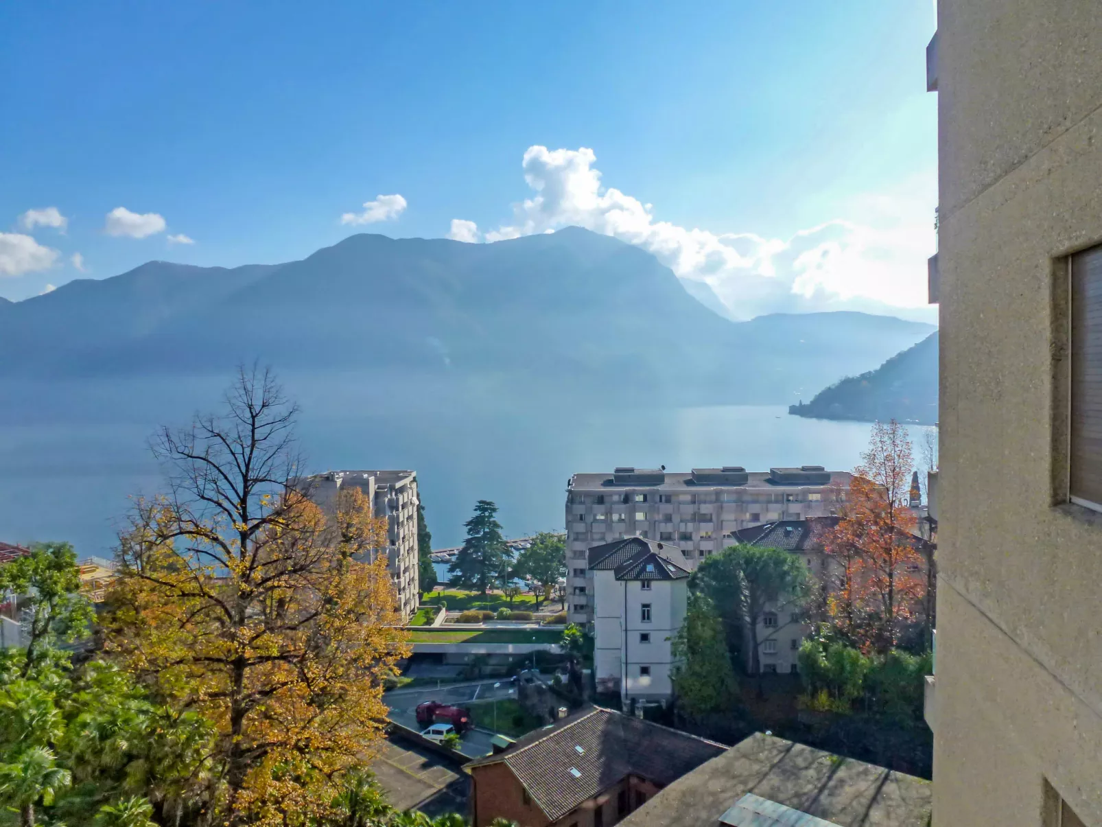 App. Panorama Lago Ceresio-Buiten