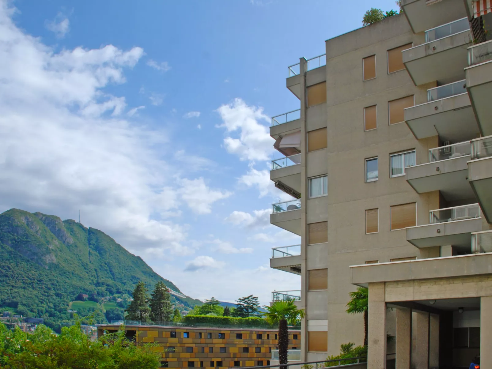 Apt. Lugano Majestic Panorama-Buiten