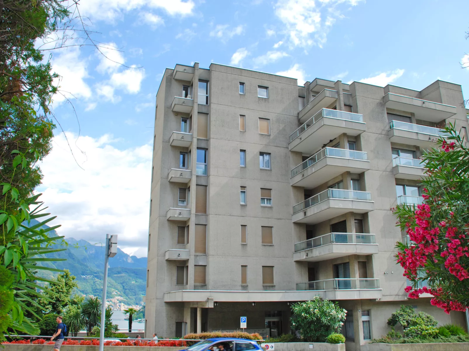 Apt. Lugano Majestic Panorama-Buiten