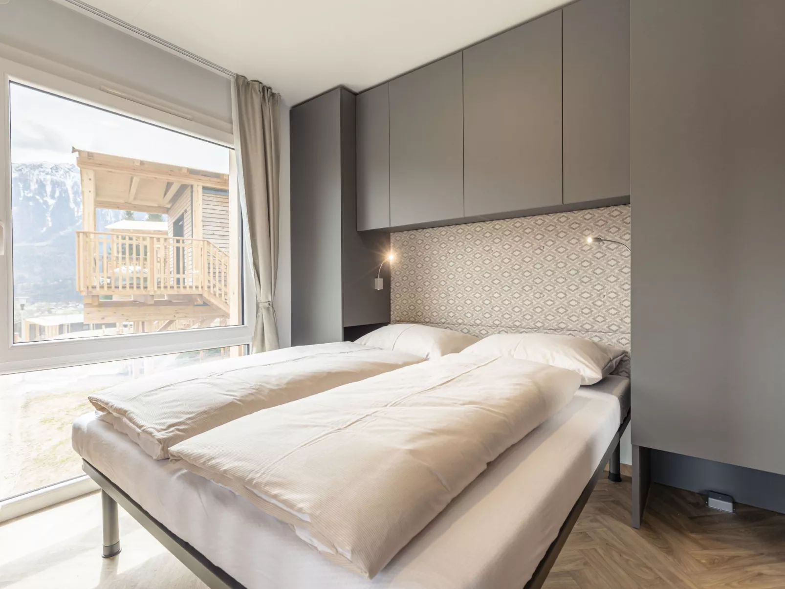 Premium Baumhaus mit 1 Schlafzimmer-Binnen