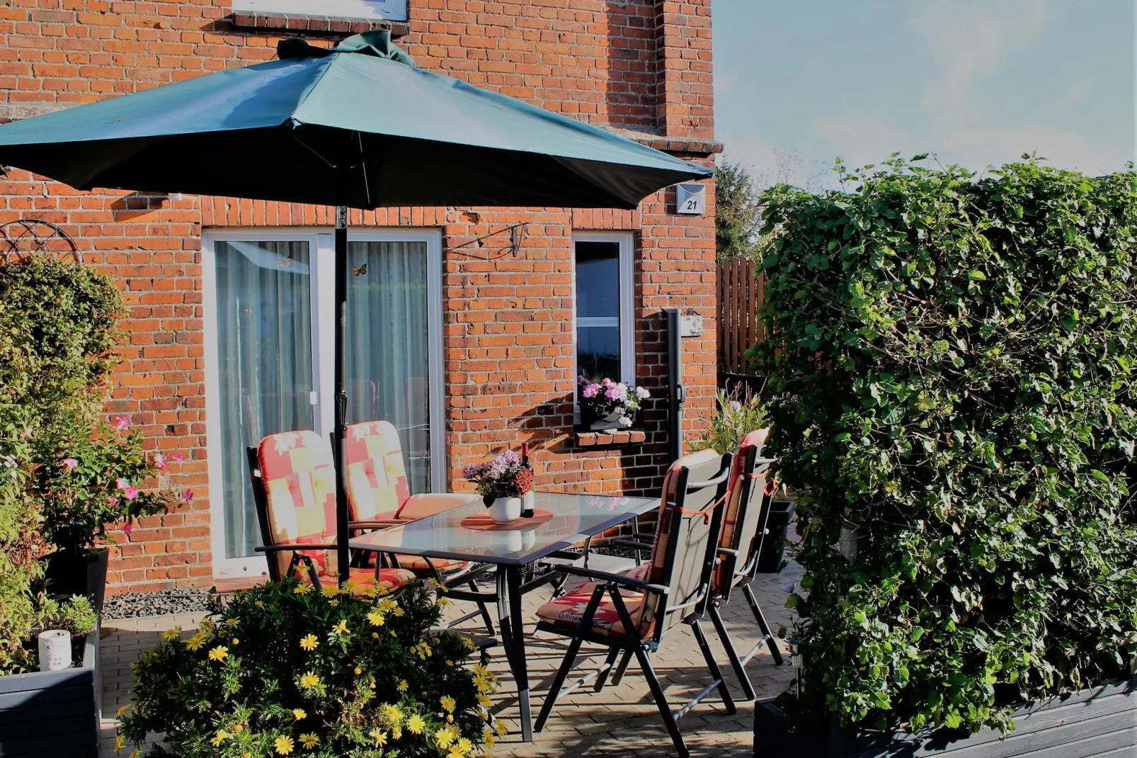 Ostseeurlaub Zur Steinbäck mit Terrasse-Faciliteiten