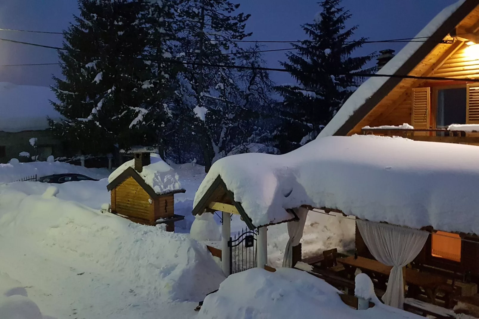 Villa Rebeka-Uitzicht winter