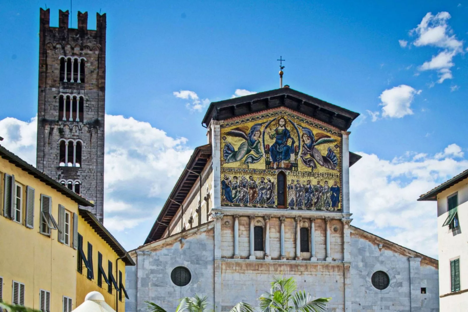 Le Mura di Lucca-Gebieden zomer 1km