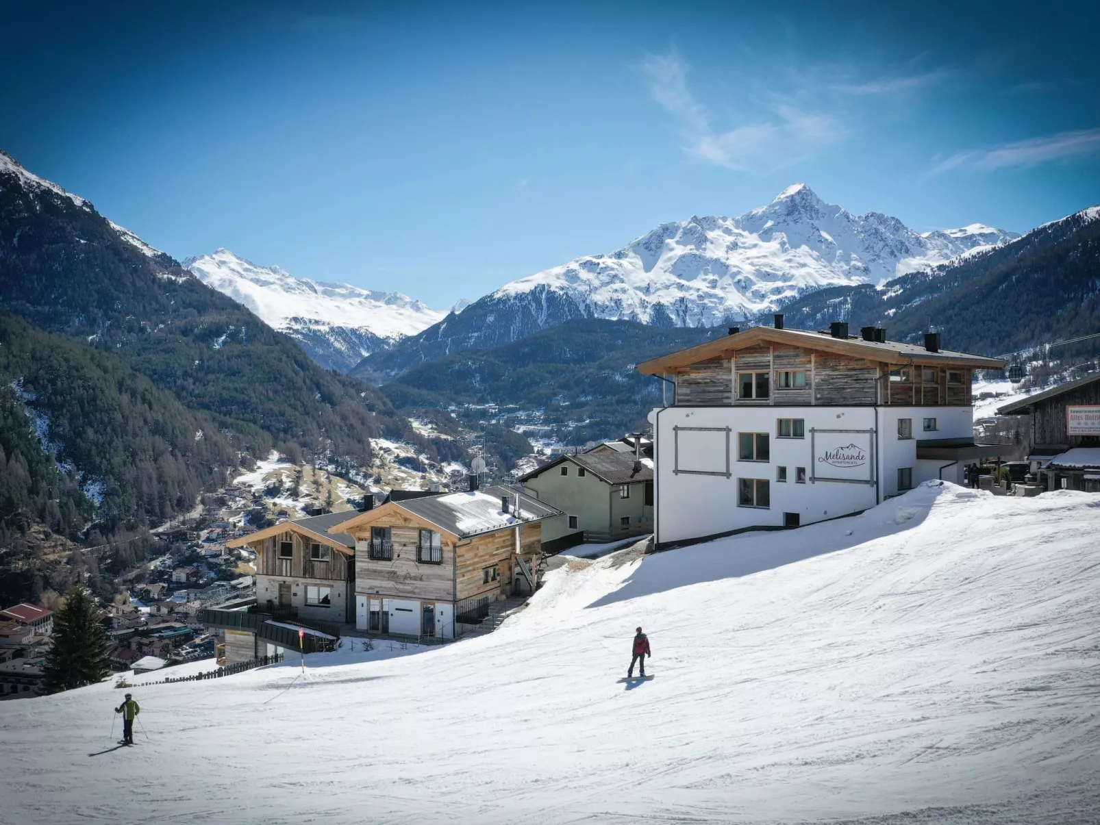 Appartement Mont Blanc-Buiten