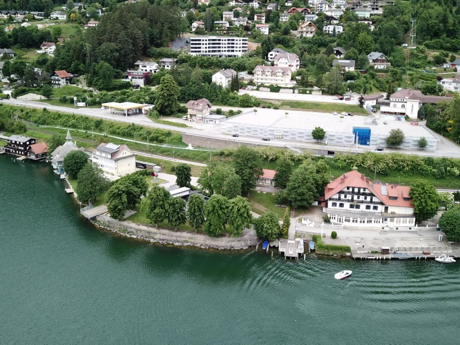 Appartement Ossiacherseeblick mit Sauna-Buiten