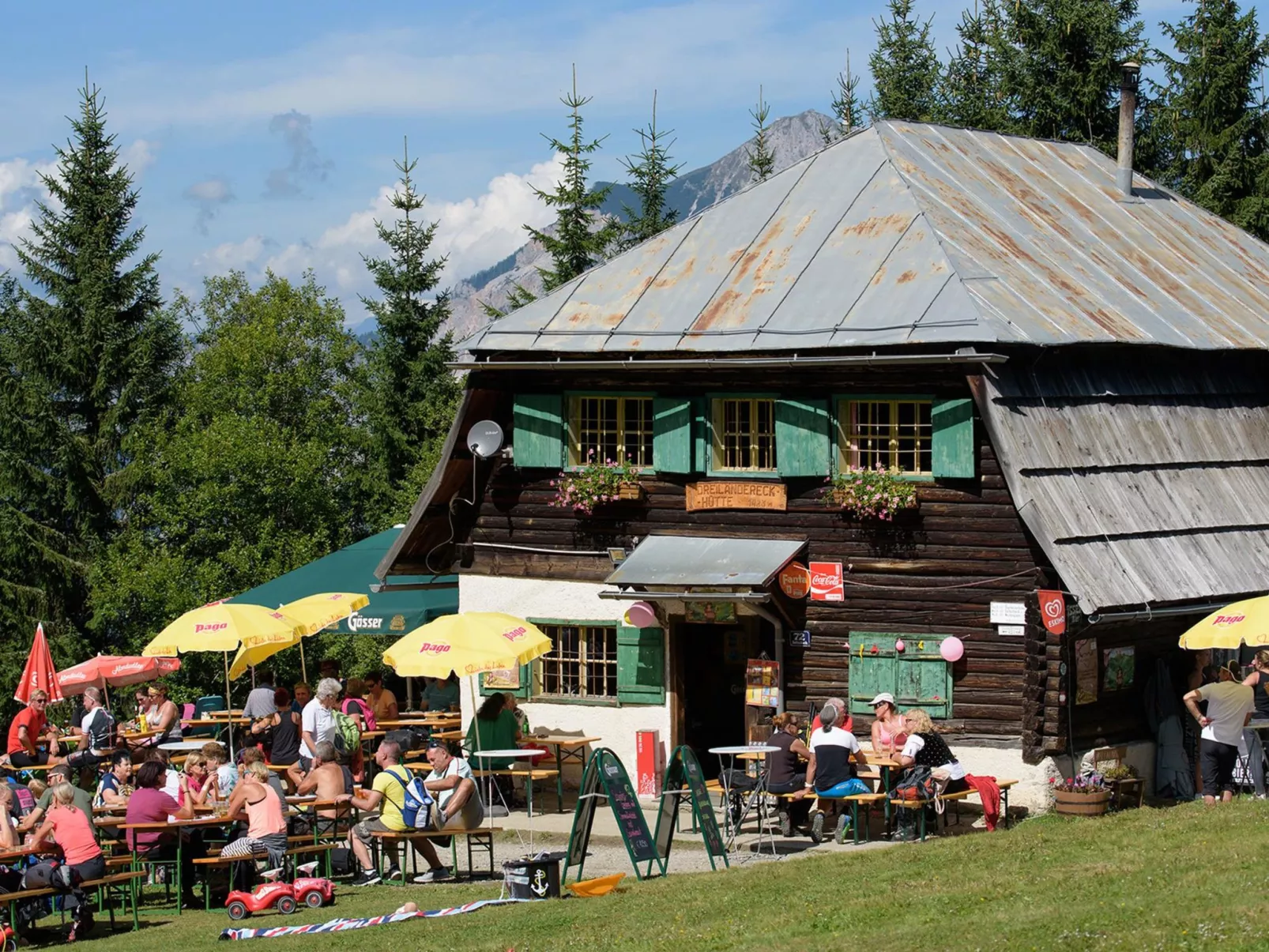 Appartement Ossiacherseeblick mit Sauna-Buiten